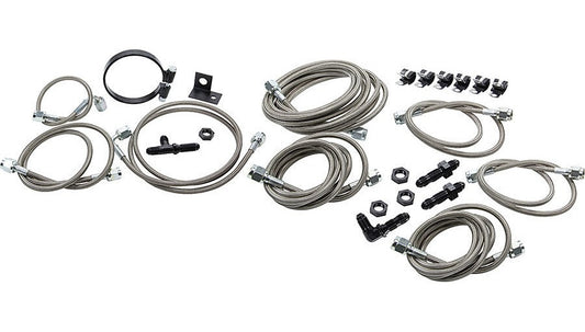 Allstar Performance Dirt Car Brake Line Kit Mod Aftermarket Calipers ALL42053