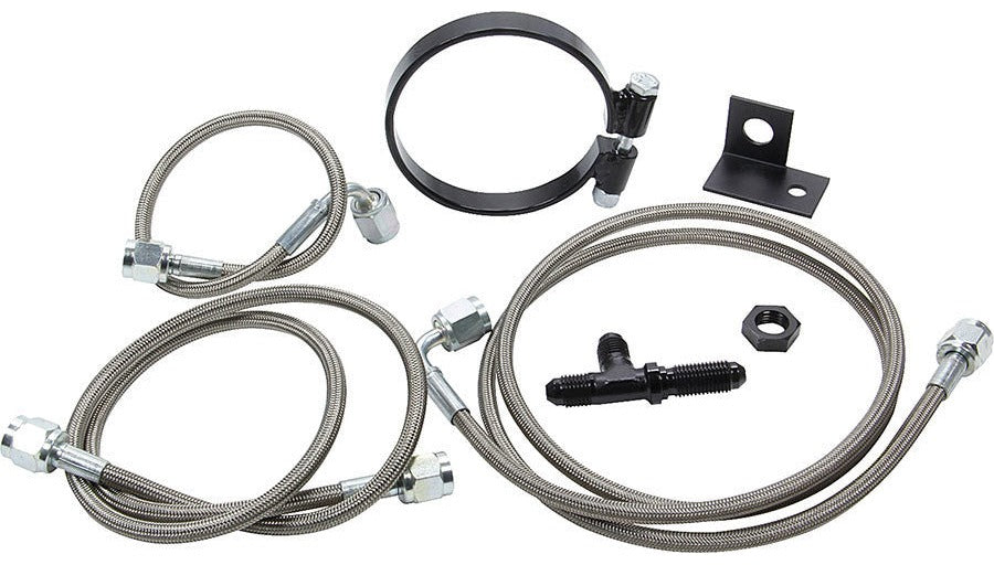 Allstar Performance Rear End Brake Line Kit Mod 60in OEM Calipers ALL42056