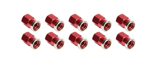 Allstar Performance QC Gear Covers Nut 3/8-16in Thread Red ALL72059