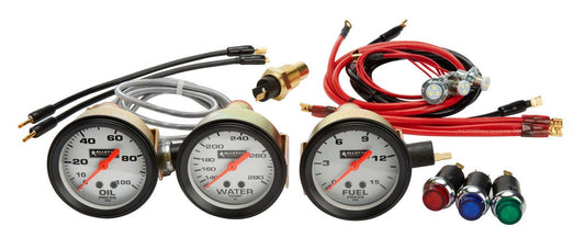 Allstar Performance Oil Pressure / Water Temperature Gauge Kit ALL80082