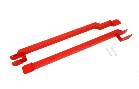 BMR 1993-2002 F-Body Non-Convertible Weld-On Boxed Subframe Connectors - Red
