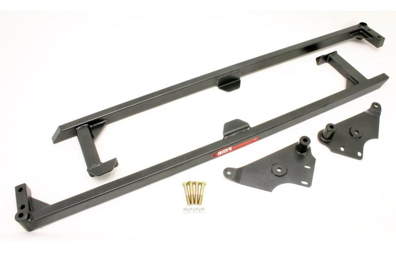 BMR 2004-2006 GTO Weld-On Boxed Subframe Connectors - Black Hammertone