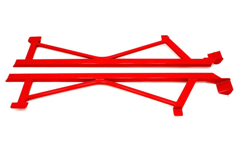 BMR 2005-2014 S197 Mustang Weld-On Boxed Subframe Connectors - Red