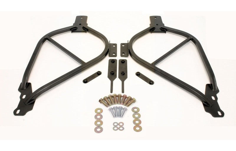 BMR 2014-2017 Chevy SS Bolt-On Subframe Connectors - Black Hammertone