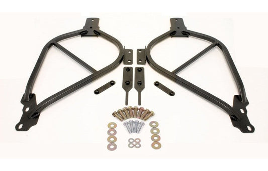 BMR 2014-2017 Chevy SS Bolt-On Subframe Connectors - Black Hammertone
