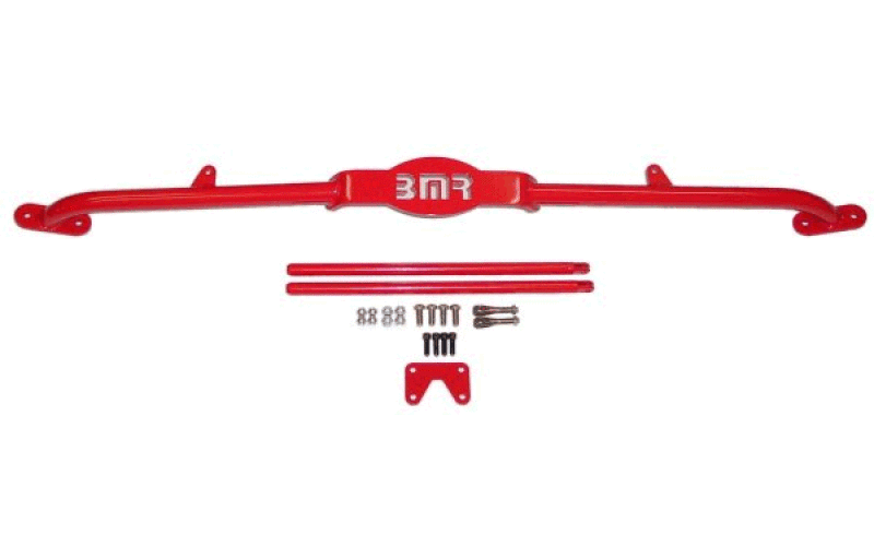 BMR 1982-1982 3rd Gen F-Body with TPI 3 Point Mount Strut Tower Brace - Red