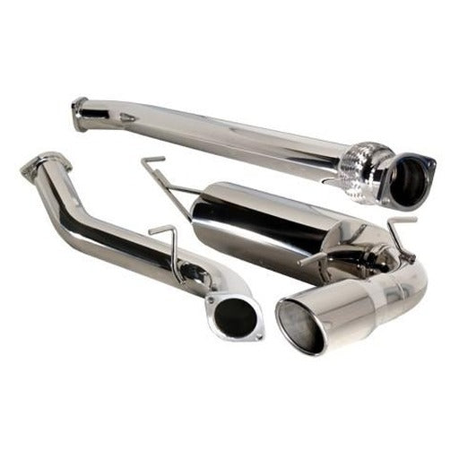 Turbo XS 08+ WRX Hatch Catback Exhaust Polished Tips
