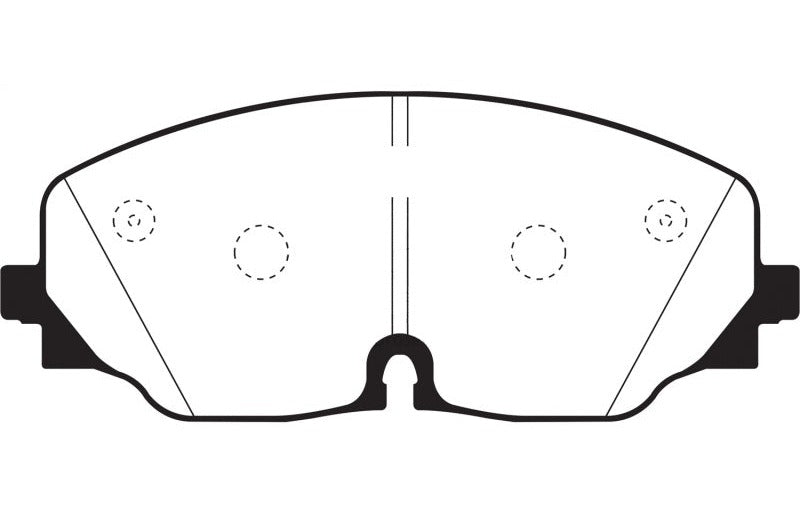 EBC 2017-2026 Volkswagen Atlas 2.0L Turbo Greenstuff Front Brake Pads DP63087