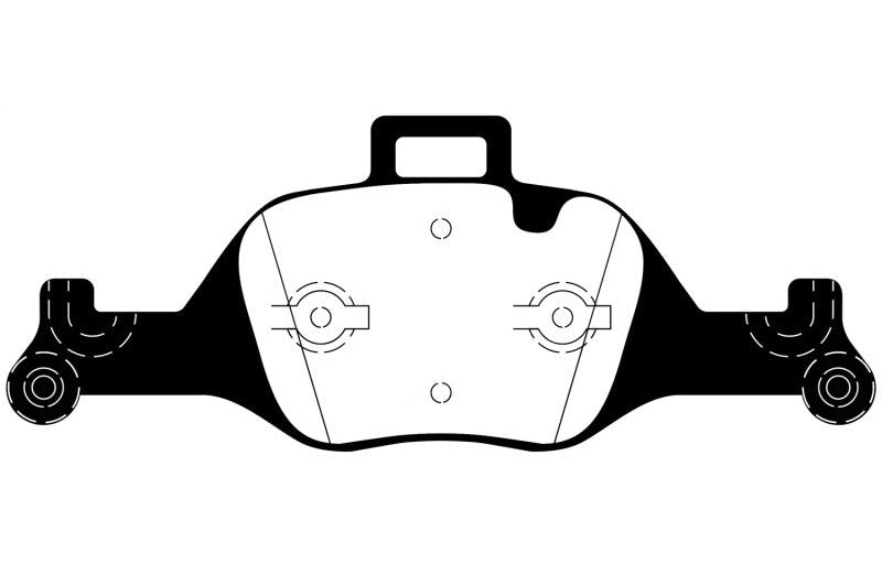 EBC 2017 and Newer BMW 530 2.0L Turbo (G30) Ultimax Front Brake Pads UD2060