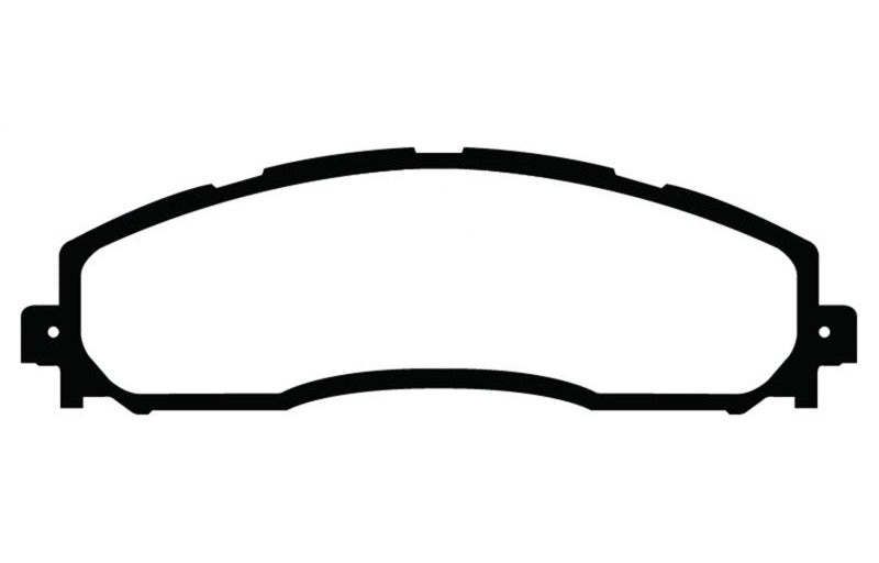 EBC 2013 and Newer Ford F250 (inc Super Duty) 6.2 (2WD) Greenstuff Rear Brake Pads DP63016