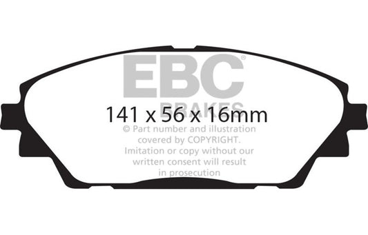 EBC 14+ Mazda 3 2.0 (Japan Build) Redstuff Front Brake Pads DP32185C