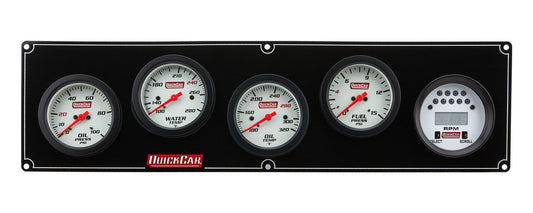 QuickCar Extreme 4-1 Gauge Panel OP/WT/OT/FP/Tach