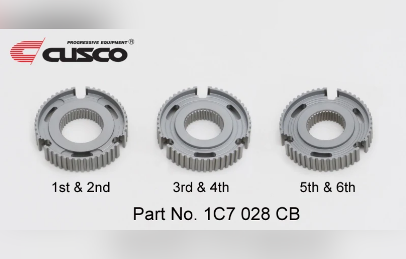 Cusco 23+ GR Yaris Reinforced Transmission Clutch Sync. Hub Set 1C7 028 CB