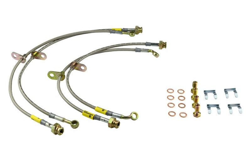 Goodridge 10-15 Chevrolet Camaro Stainless Steel Brake Line Kit 12219