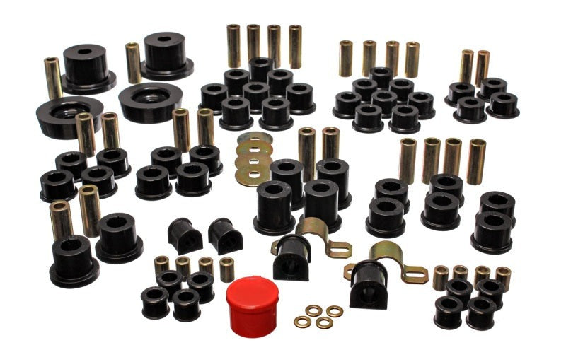 Energy Suspension for 90-97 Miata Black Hyper-Flex Master Bushing Set 11.18102G