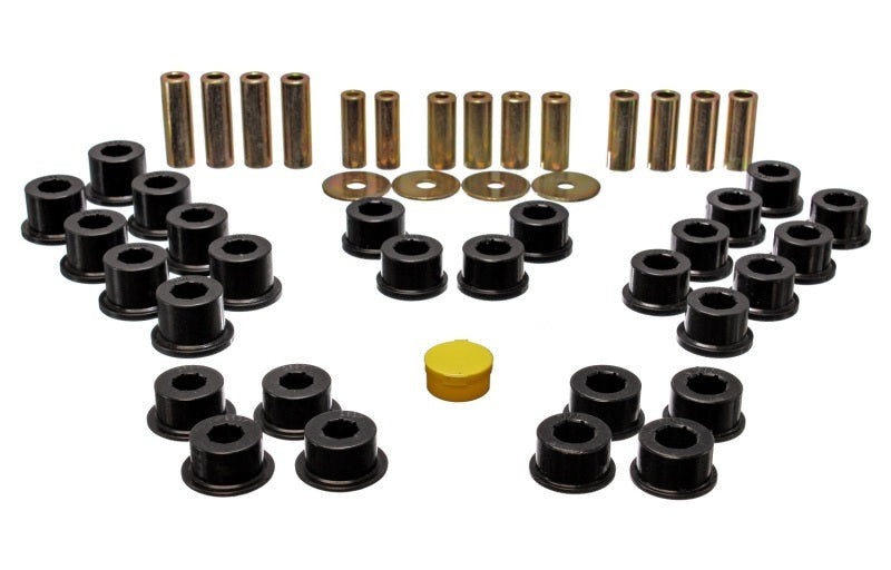 Energy Suspension for 90-97 Miata Black Rear Control Arm Bushing Set 11.3106G