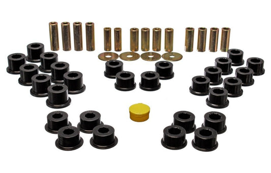 Energy Suspension for 90-97 Miata Black Rear Control Arm Bushing Set 11.3106G