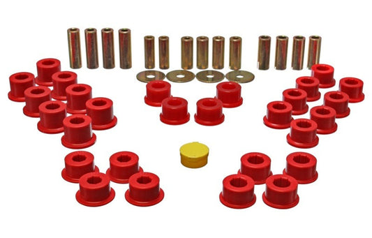 Energy Suspension for 90-97 Mazda Miata Red Rear Arm Bushing Set 11.3106R