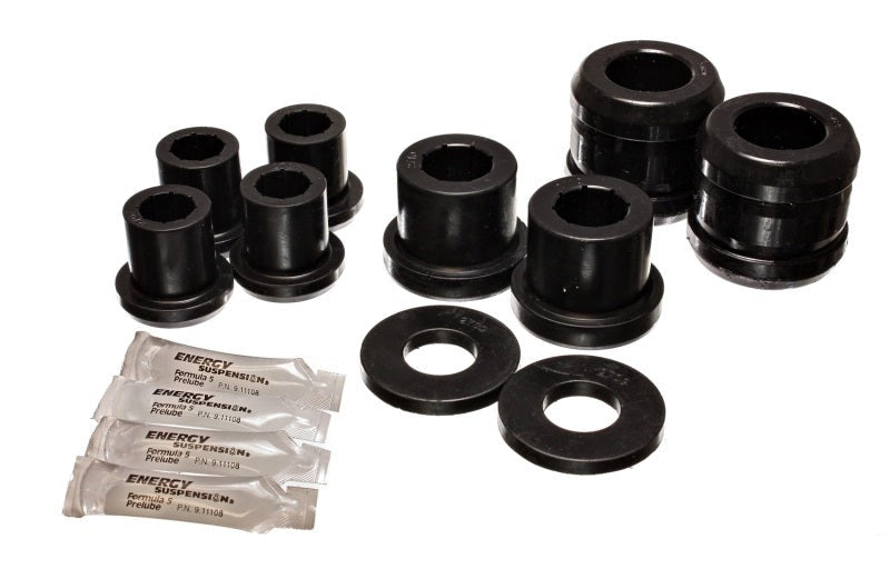 Energy Suspension for 04-07 RX8 Black Front Control Arm Bushing Set 11.3107G