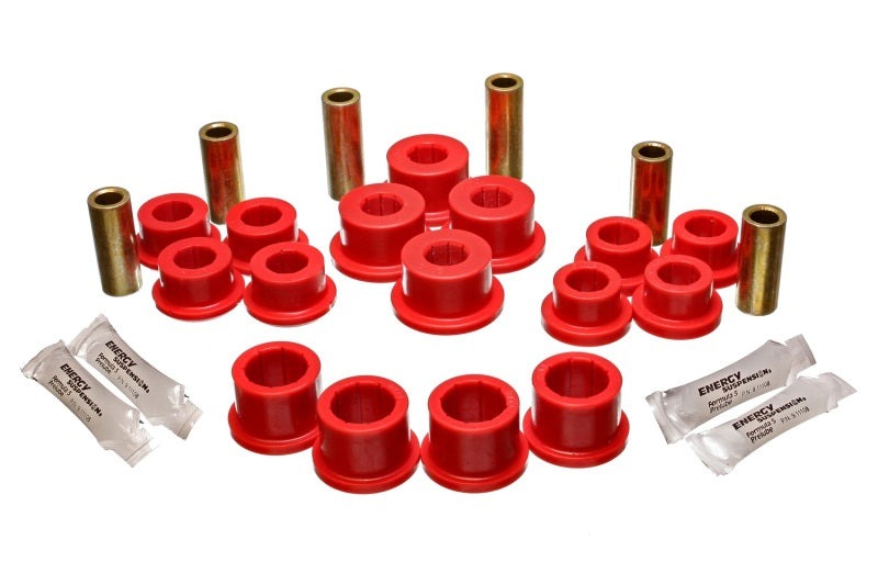 Energy Suspension for 04-07 RX8 Red Rear Lateral/Trailing Arm Bushings 11.3108R