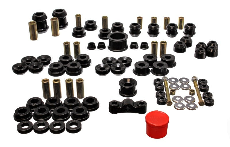 Energy Suspension for 94-01 Integra Black Hyper-Flex Bushing Set 16.18105G