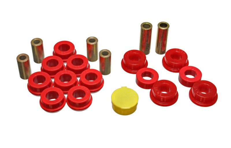Energy Suspension for 94-97 Accord Red Front Control Arm Bushing Set 16.3106R
