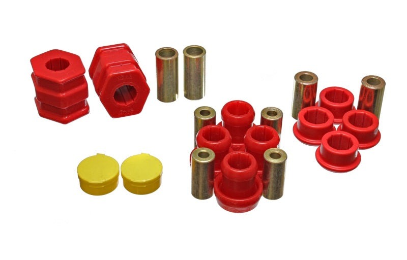 Energy Suspension for 99-00 Civic Si Red Front Control Arm Bushing Set 16.3115R