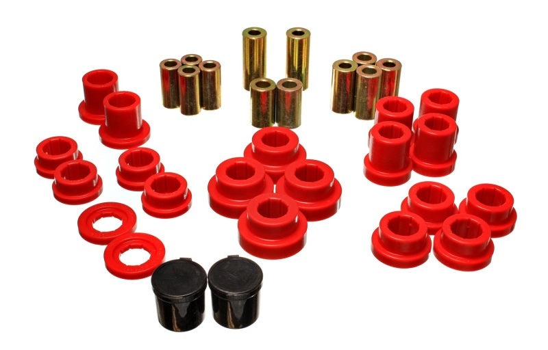 Energy Suspension for 00-09 Honda S2000 Red Rear Arm Bushing Set 16.3121R