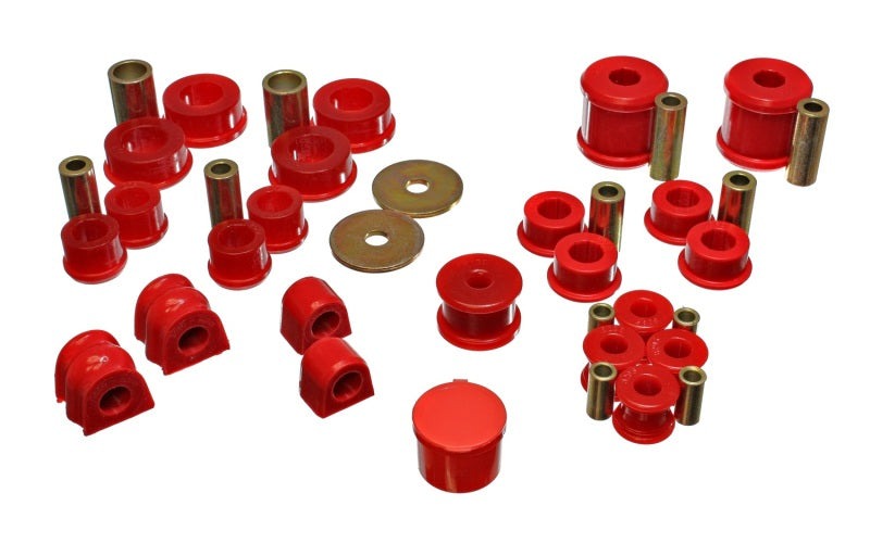 Energy Suspension for 02-06 Impreza Red Hyper-Flex Master Bushing Set 19.18101R