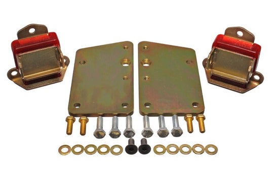 Energy Suspension Ls Conversion Motor Mount Set - Red 3.1148R