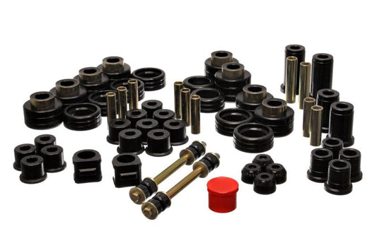Energy Suspension for 1988-1998 Chevy Black Hyper-Flex Master Bushing Set 3.18101G