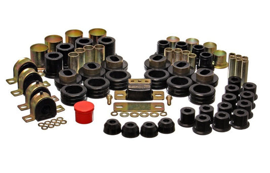 Energy Suspension for 1981-1987 Chevy Black Hyper-Flex Master Bushing Set 3.18108G