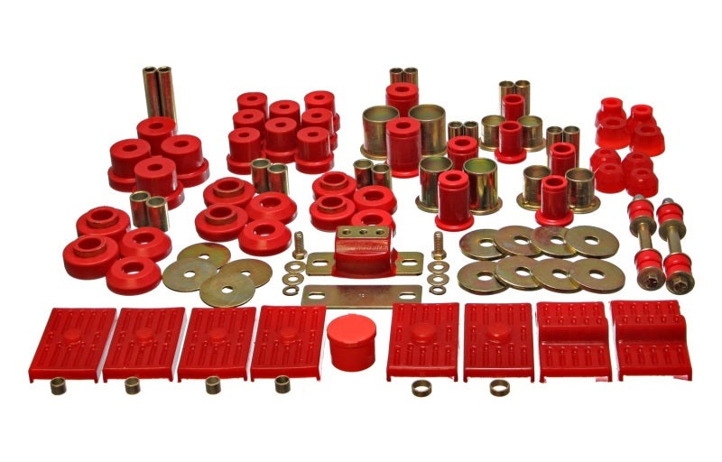 Energy Suspension for 76-79 Firebird Red Hyper-Flex Master Bushing Set 3.18117R