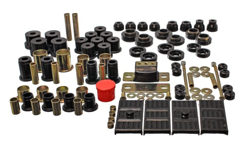 Energy Suspension for 67-69 Camaro Black Hyper-Flex Master Bushing Set 3.18119G