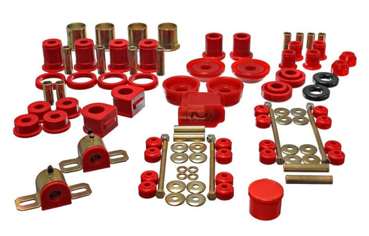Energy Suspension for 1993-2002 Camaro Red Hyper-Flex Master Bushing Set 3.18130R