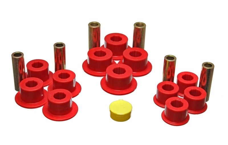 Energy Suspension for Chevy Rear Leaf Spring Set - Red 3.2141R