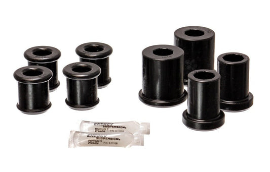 Energy Suspension for 2004-2009 Cadillac XLR Black Front End C/A Bushing Set 3.3176G