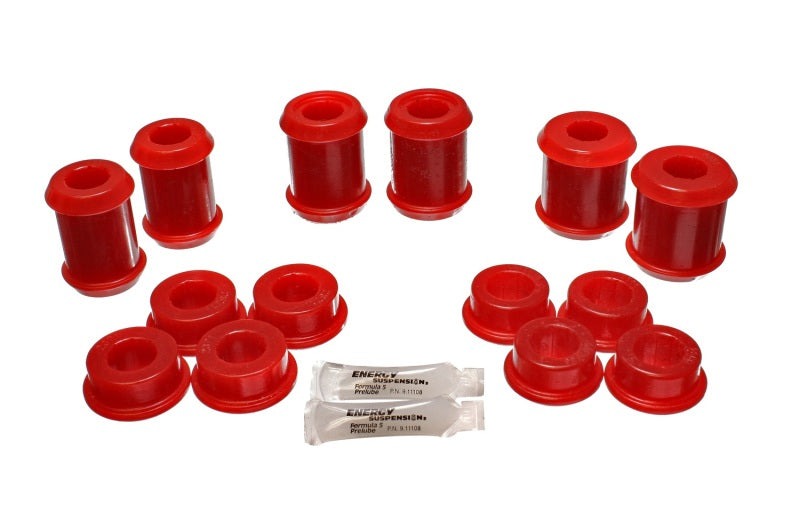 Energy Suspension for 04-09 Cadillac XLR Red Rear End C/A Bushing Set 3.3177R