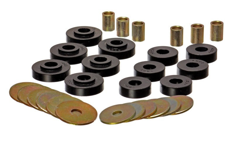 Energy Suspension for GM Corvette Black Body Mount Set 3.4102G