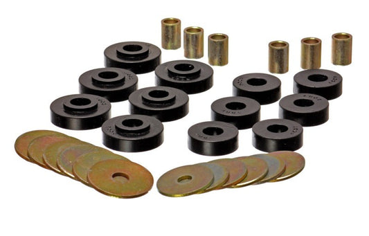 Energy Suspension for GM Corvette Black Body Mount Set 3.4102G