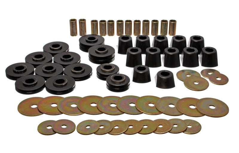 Energy Suspension for 67-95 K5 Blazer Black Body Mount Set 3.4110G