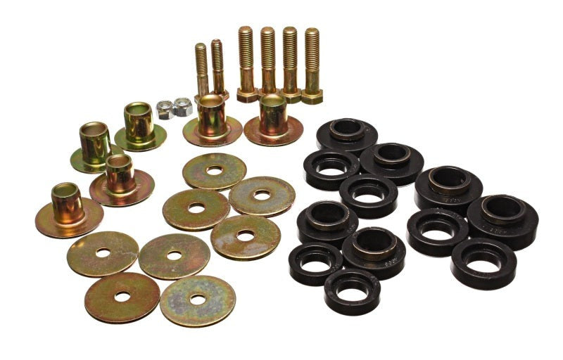Energy Suspension for 67-81 Camaro Black Body Body Mount Set 3.4142G