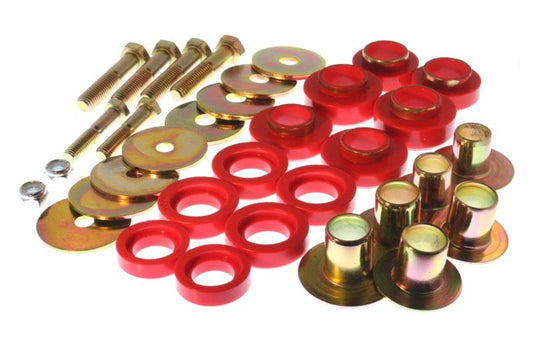Energy Suspension for 67-81 Camaro Red Body Mo Body Mount Set 3.4142R