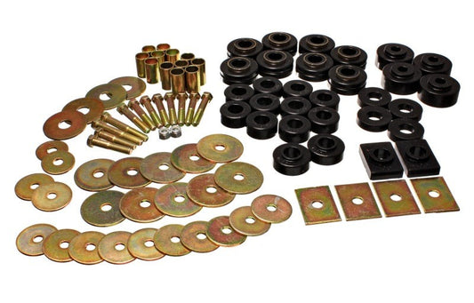 Energy Suspension for 1964-1967 Buick Century/Regal Black Body Mount Set 3.4155G