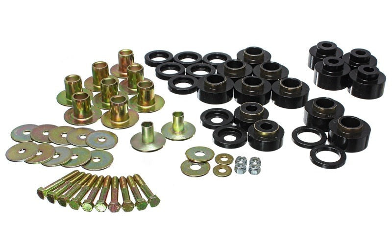 Energy Suspension for 68-72 Chevy Chevelle Black Body Mount Set 3.4170G