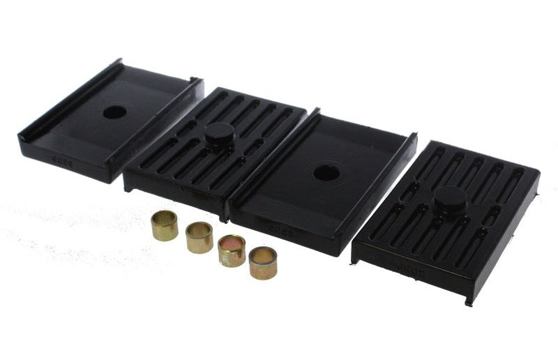 Energy Suspension for 68-69 Firebird Black Coil Spring Isolator Set 3.6112G