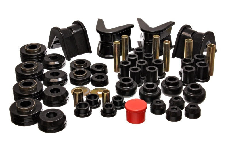 Energy Suspension for F-150 Pickup 4WD Black Hyper-Flex Bushing Set 4.18107G