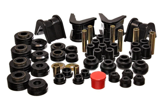 Energy Suspension for F-150 Pickup 4WD Black Hyper-Flex Bushing Set 4.18107G