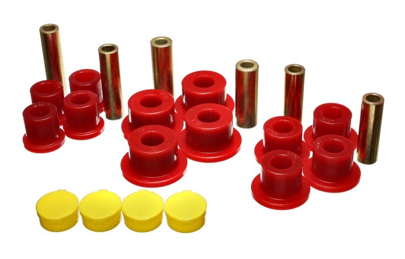 Energy Suspension for 02-05 Ram 1500 2WD Red Rear Spring Bushing Set 5.2115R