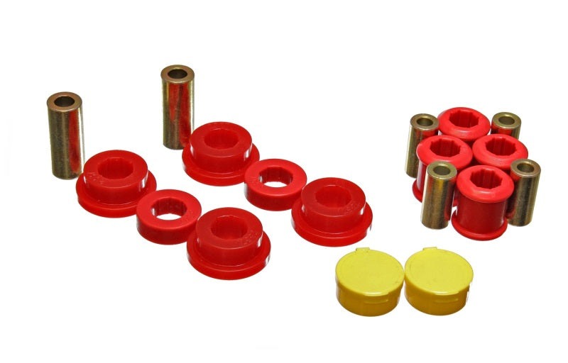 Energy Suspension for 95-99 Eclipse FWD Red Front Arm Bushing Set 5.3118R